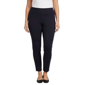 Tommy Hilfiger Navy Pull on Cropped Pants